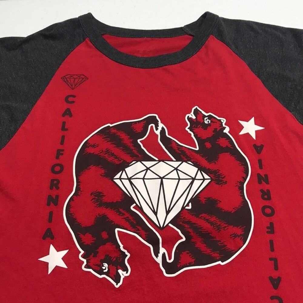 CALIFORNIA Women’s Large 3/4 Sleeve Tee Shirt